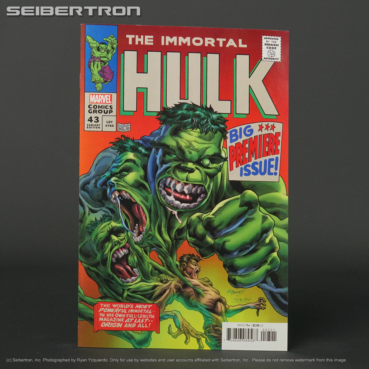 IMMORTAL HULK #43 var homage Marvel Comics 2021 NOV200542 (CA) Bennett