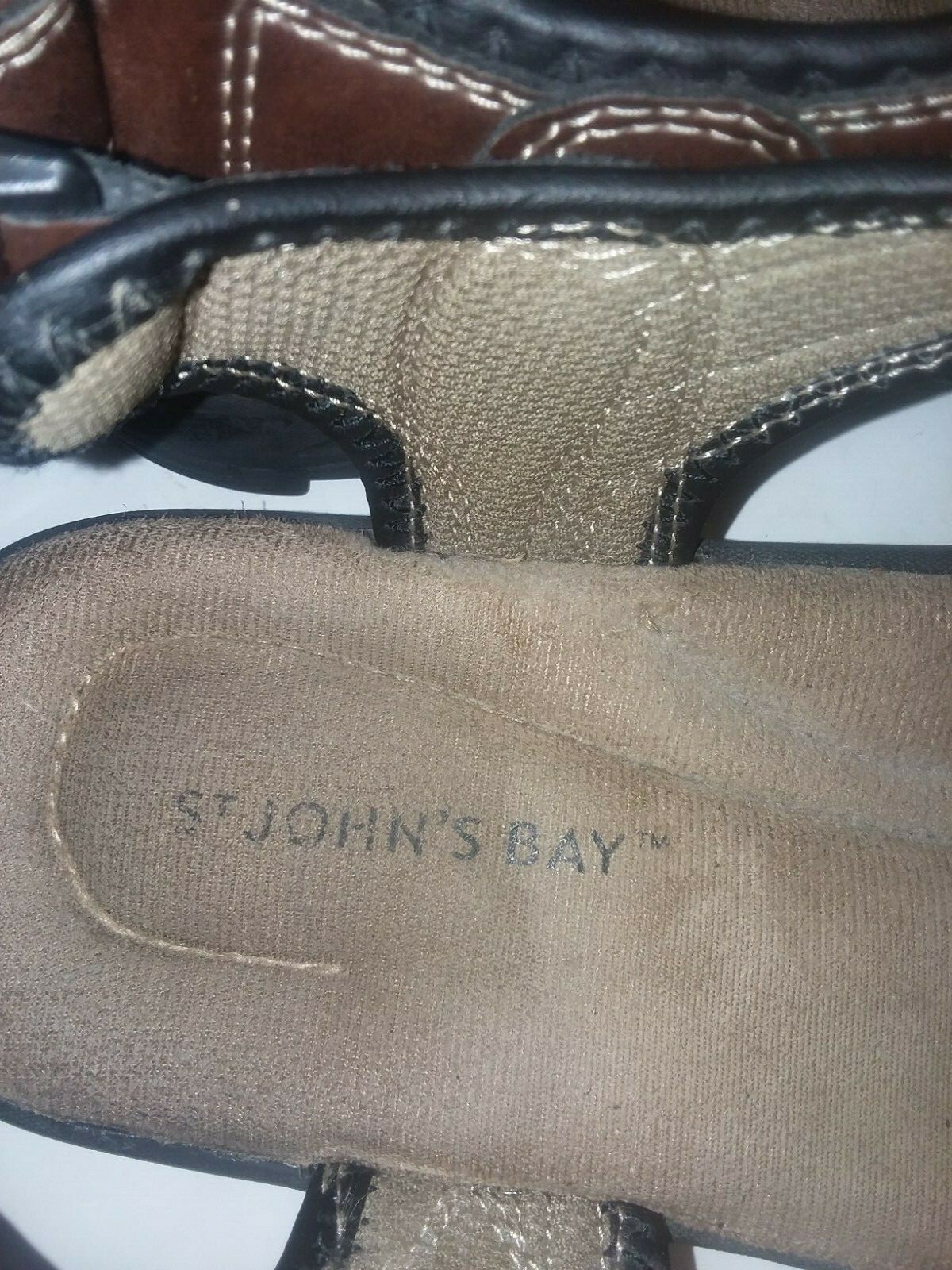 St. John Bay Sandals , size 12 m , mens