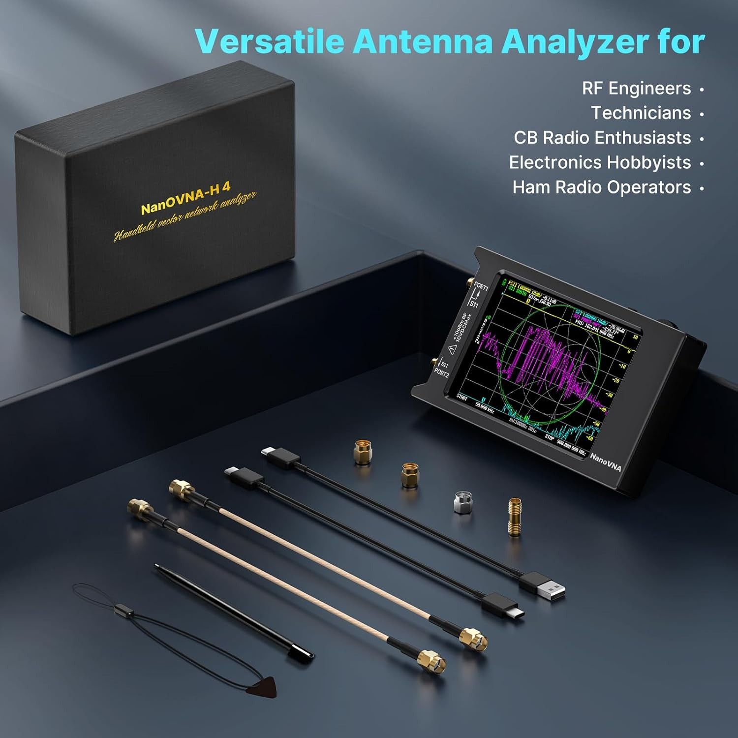 Upgraded H4 Vector Network Analyzer 1.5GHz