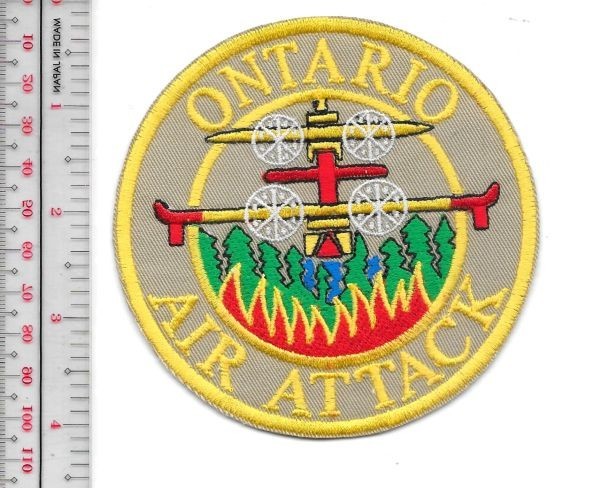 Air Attack Fire Crew Canada Ontario Canadair Water Bomber Provin vel NO TARIFF
