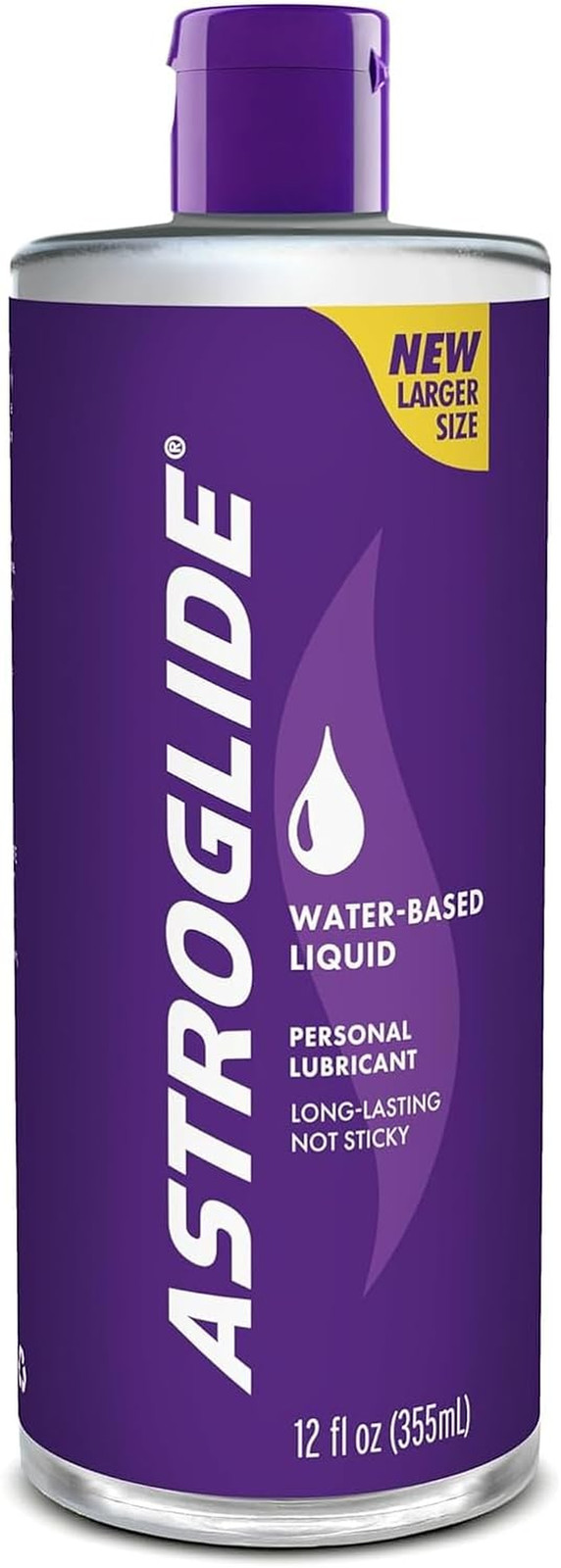 Water Based Lube (12 Fl Oz), Liquid Personal Lubricant, for Men, Women and Coupl