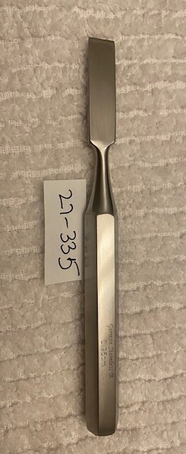 27-335 HOKE OSTEOTOME  STRAIGHT 5.5" BLADE WIDE --3/8"