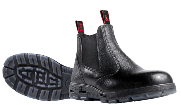 USBBL Redback Work Black Rambler E/S Sided Boots STEEL Cap Safety AUS MADE NEW