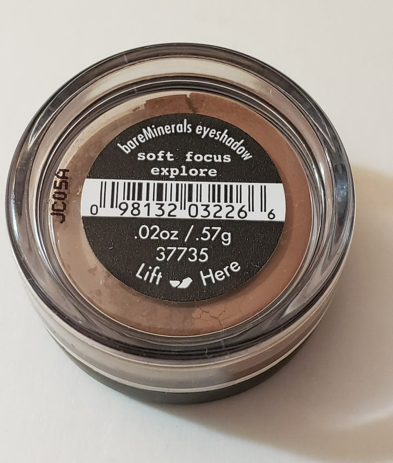 Bare Minerals Soft Focus Explore Eyeshadow - .02 oz / 57g New Sealed