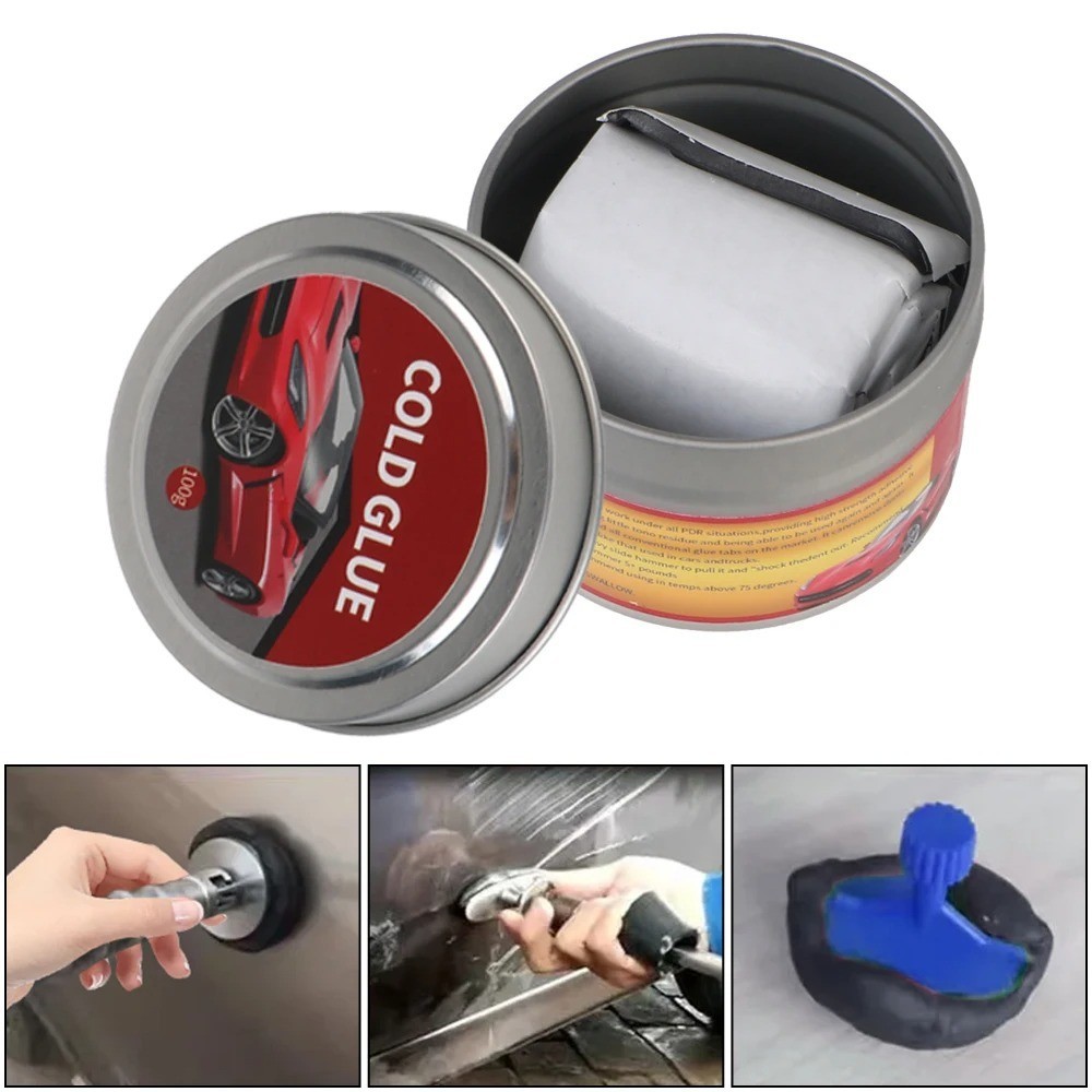 75g Cold Glue Dent Puller Kit Car Panel Remover Tool Paintless Repair PDR Set