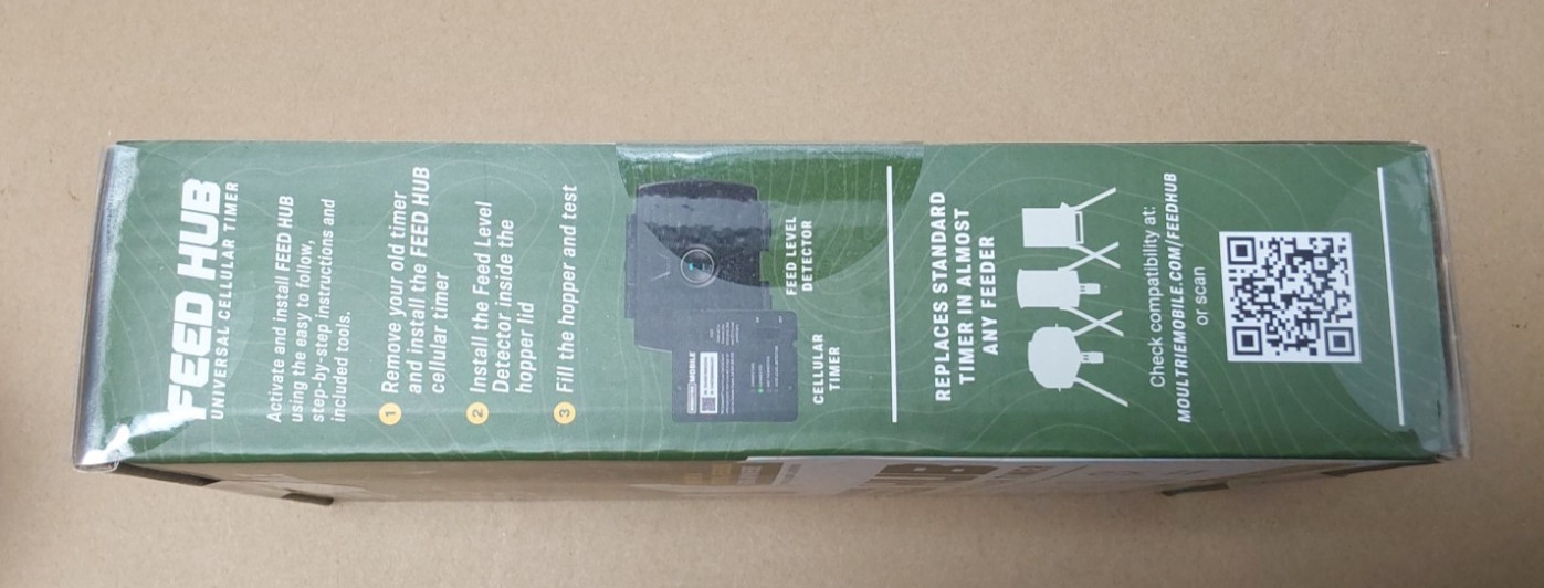 Moultrie Mobile Feed Hub Universal Cellular Timer/Remote Adjust Feed Times - NEW