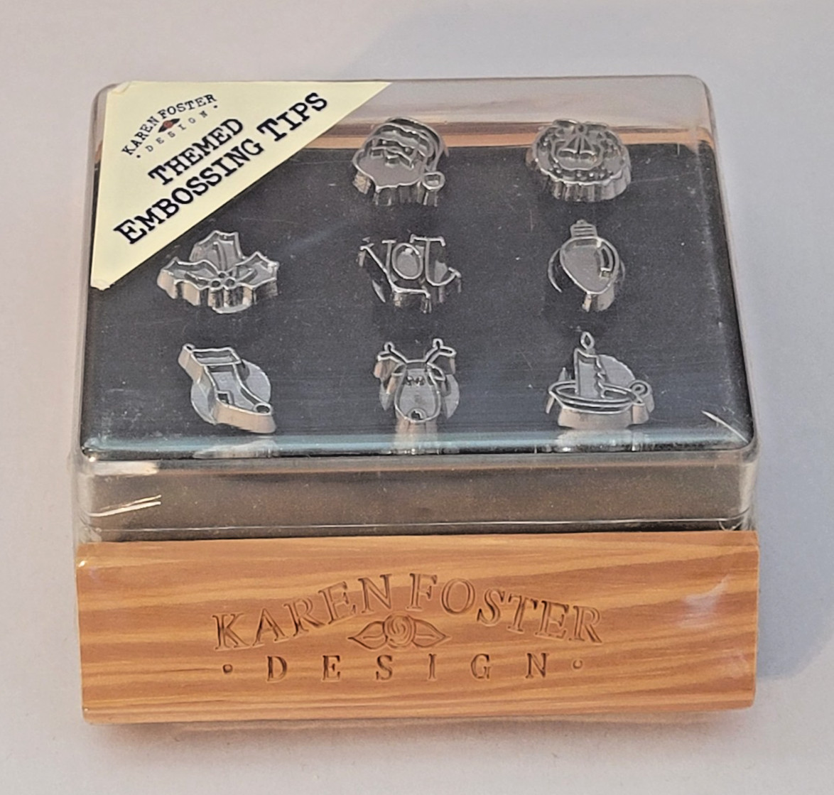 Karen Foster Themed Embossing Tips Holidays Set Use with Clikit Tool 03002