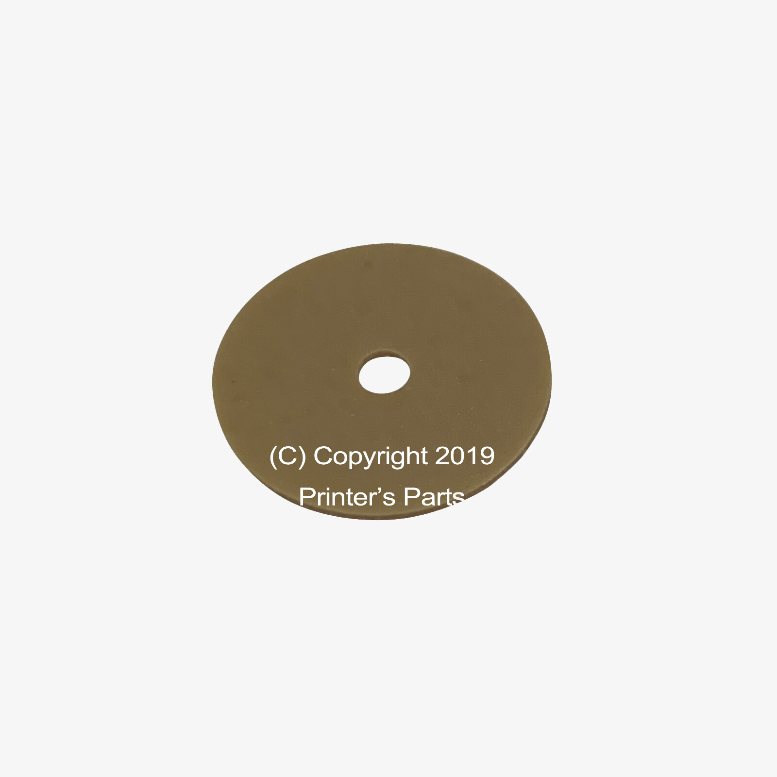 Flat Rubber Disc for Heidelberg 7/8" x 1/8" x 1mm / 22.2 x 3.2 x 1mm Qty 50