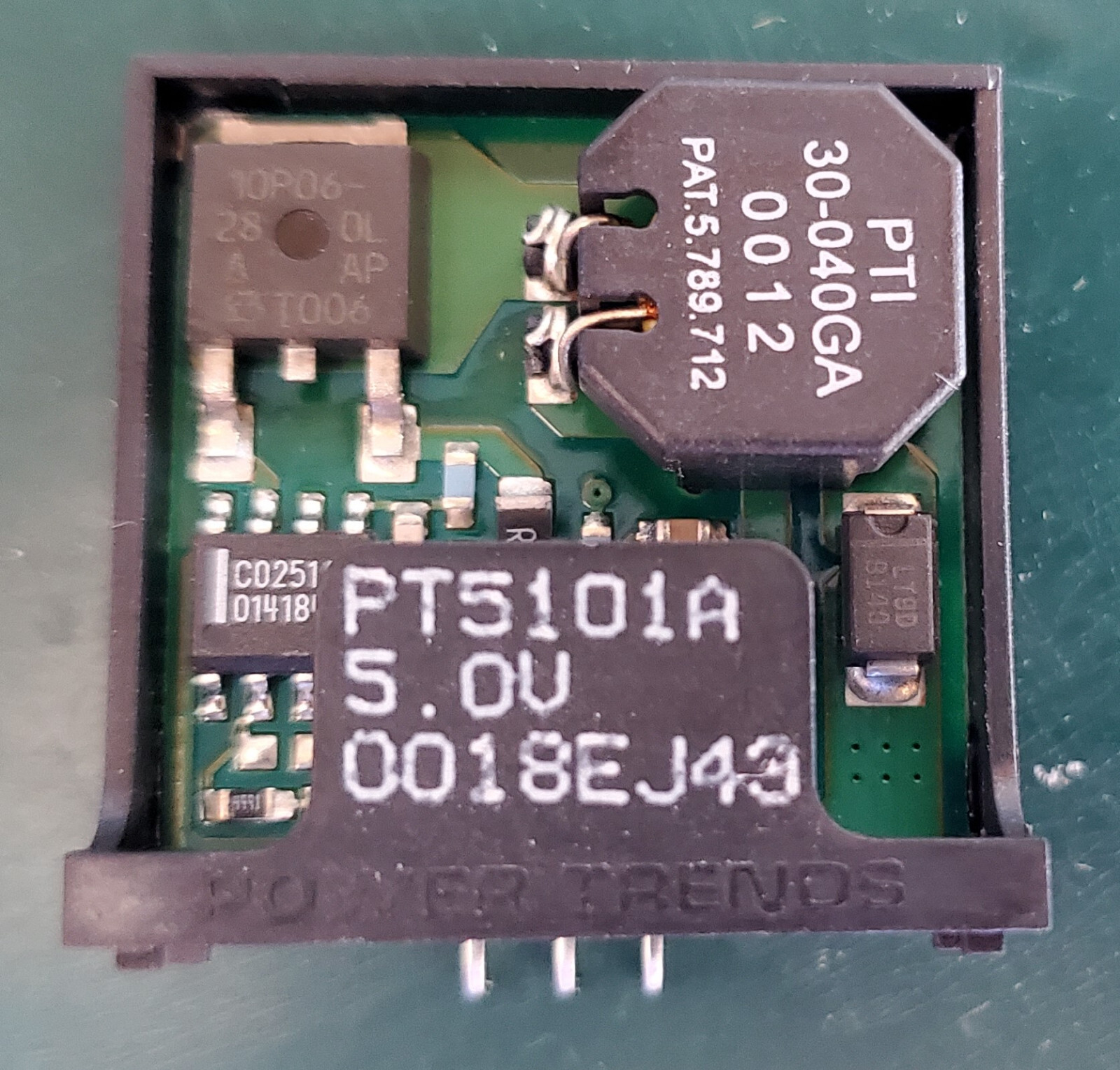 1 pc Texas Instruments Power Trends PT5101A 5V 1A Regulator