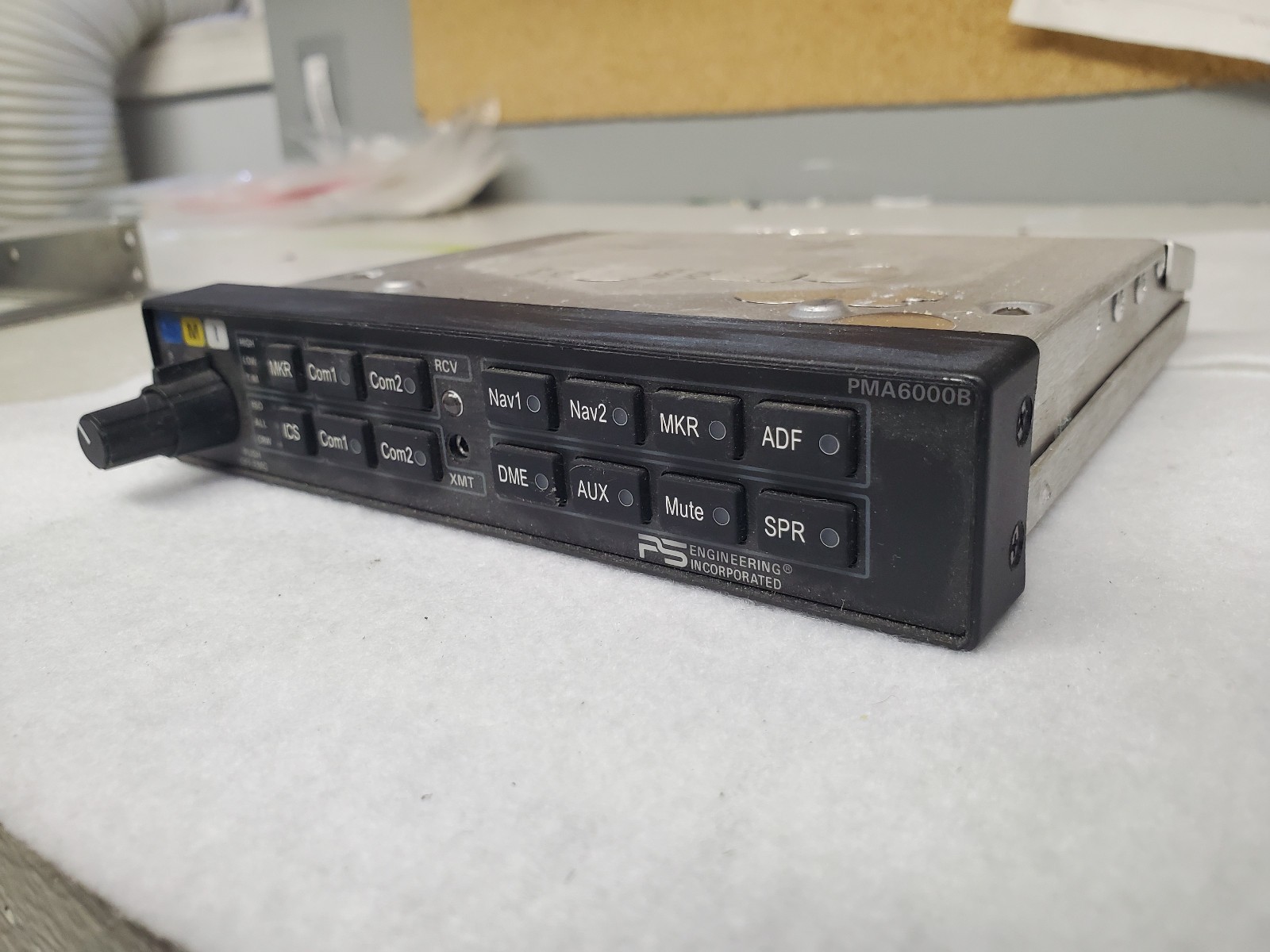 PS Engineering PMA 6000B Audio Panel with tray 050-604-0300