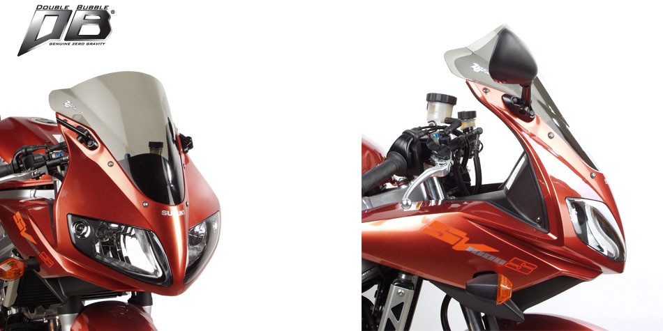 Zero Gravity Double Bubble Dark Smoke Windscreen (16-112-19)