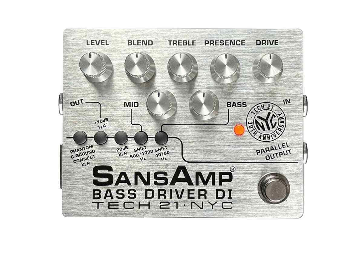 Tech 21 Sansamp Bass Driver D.I. 30th Anniversary