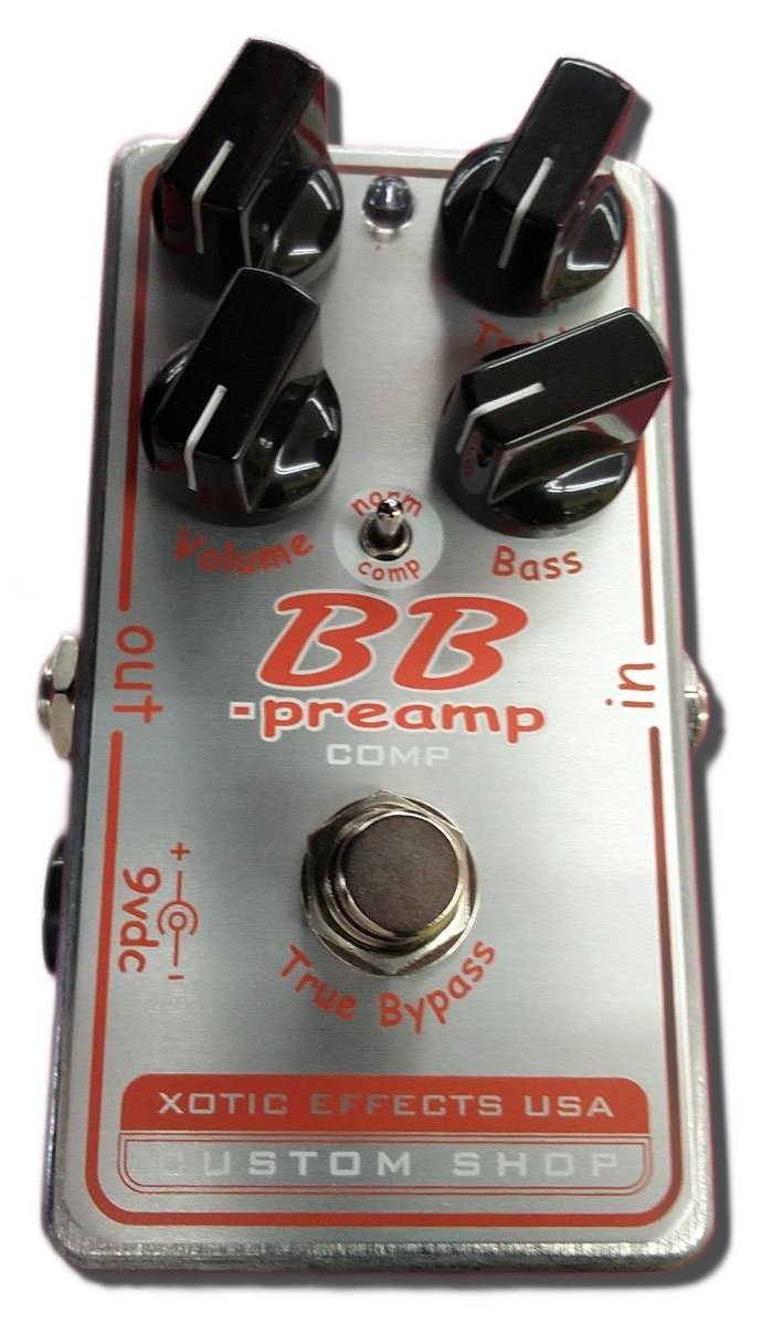 Xotic BB-PREAMP Compressor Effects Pedal Tested & Works 44529