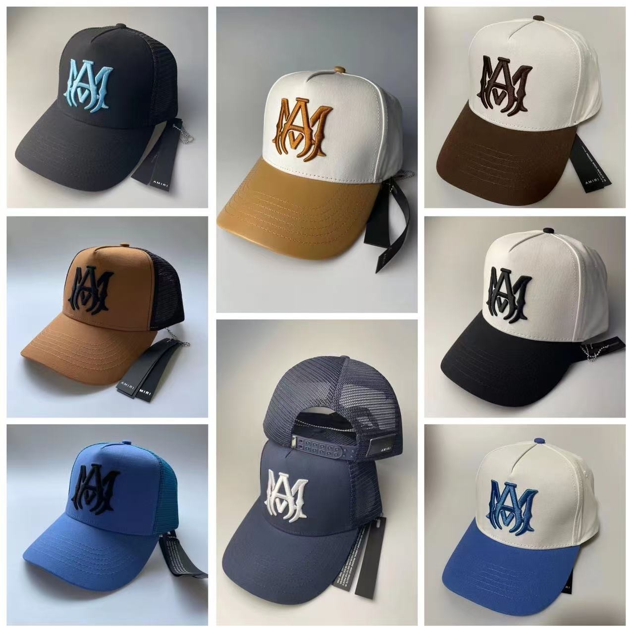 Womens Mens Baseball Cap Unisex Adjustable Embroidered Trucker Hat