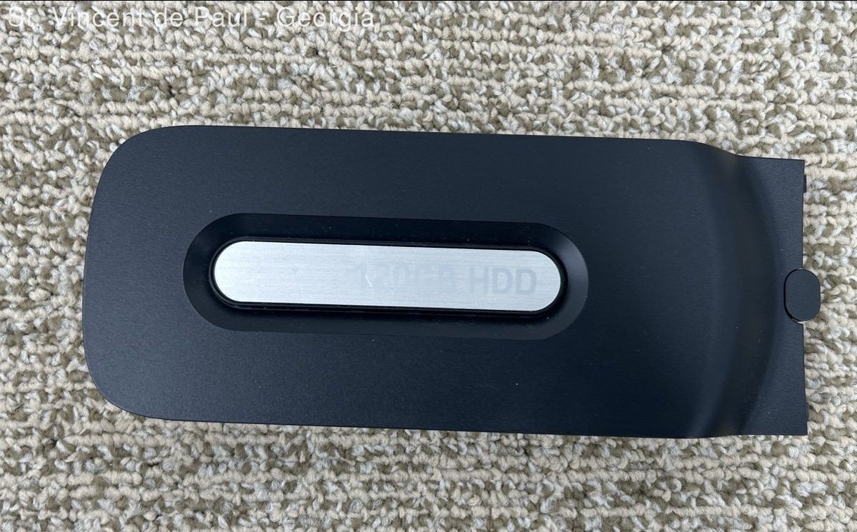 Genuine OEM Black Xbox 360 120GB HDD Microsoft External Hard Drive Tested Workin