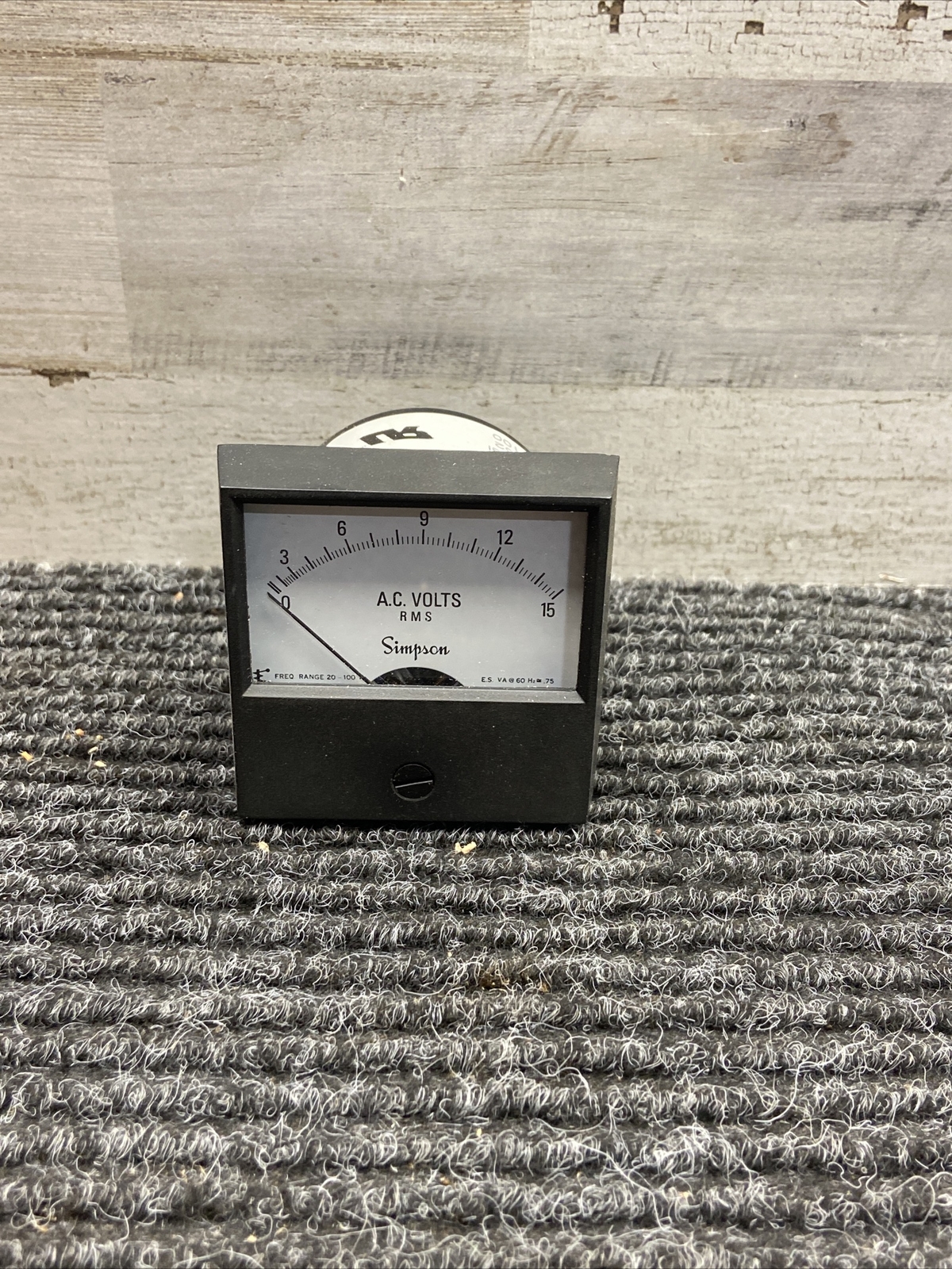 New Open Box SIMPSON 17686 Meter 0-15 ACV