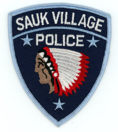 ILLINOIS IL SAUK VILLAGE POLICE NICE SHOULDER PATCH SHERIFF
