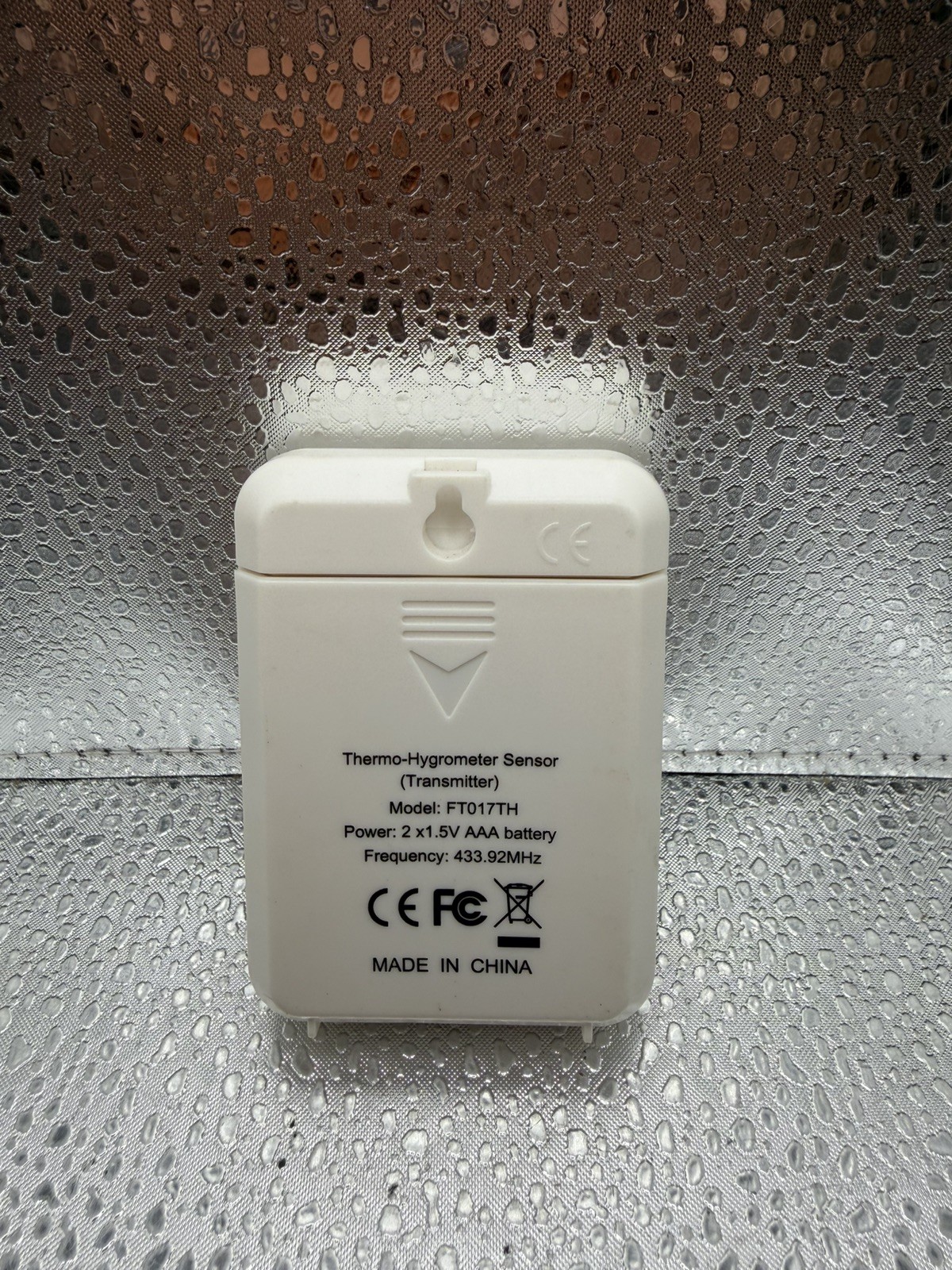 FT017TH Wireless Thermo Hygrometer AAA Remote Sensor (Transmitter)