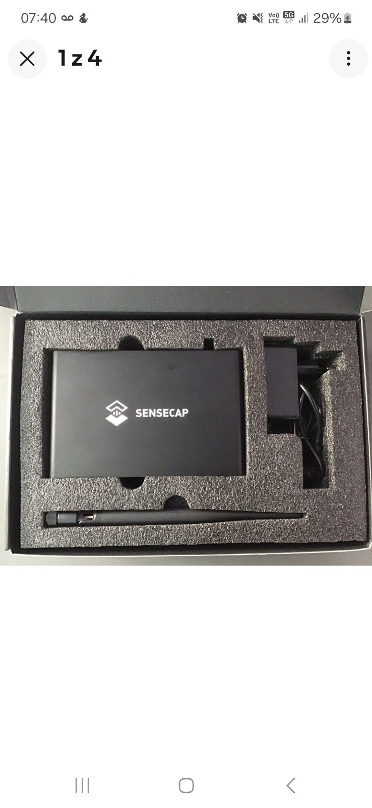 Sensecap M1 Helium Miner LoRaWAN Indoor Gateway