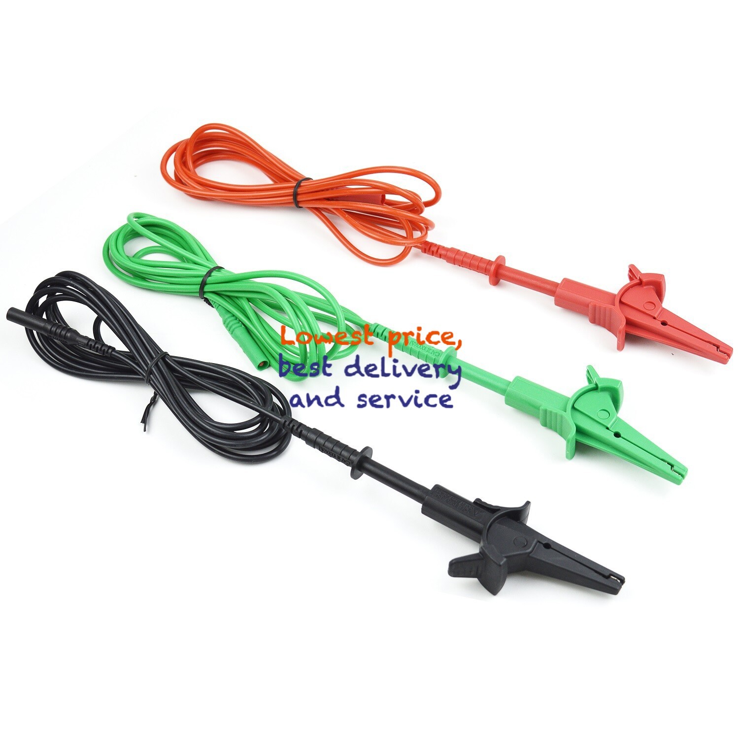 1PC Test Leads&Alligator Clips For 1550C FC/1555 FC/TL1550B FTL1550B