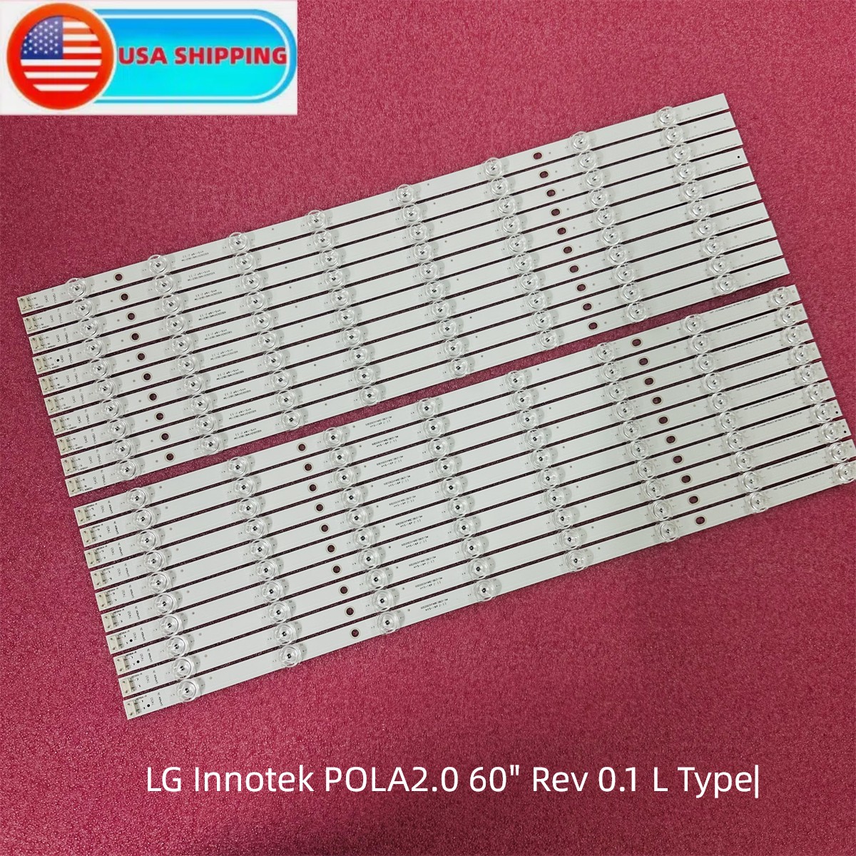 New  LED Backlight Strips(20) For LG 60LN5600 60LN5400 60LN575S 60ln5700