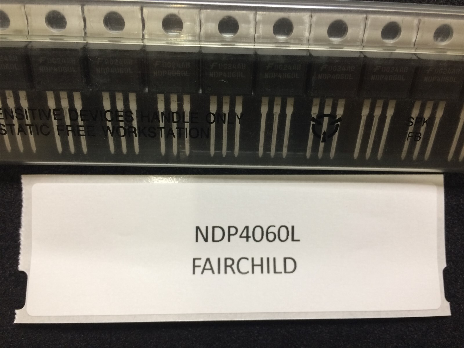 NDP4060L FSC TRANS MOSFET N-CH 60V 15A TO220-3 5 PIECES