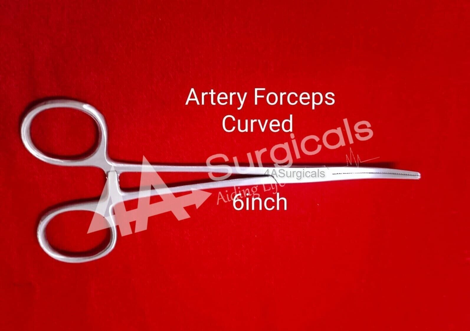 4A Artery Forceps Curved 6"