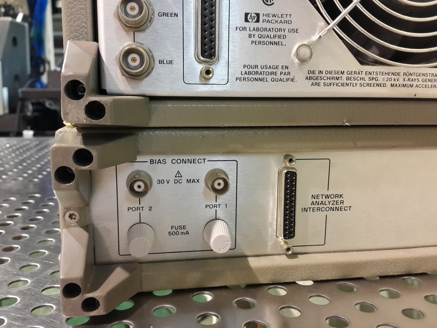 Used HP Agilent 8753C Network Analyzer with 85046A S-Parameter Test Set
