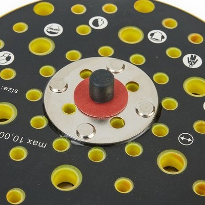 6 Inch/52 Holes Sander Backing Pad Hook&Loop Dust Sanding Disc For-MIRKA