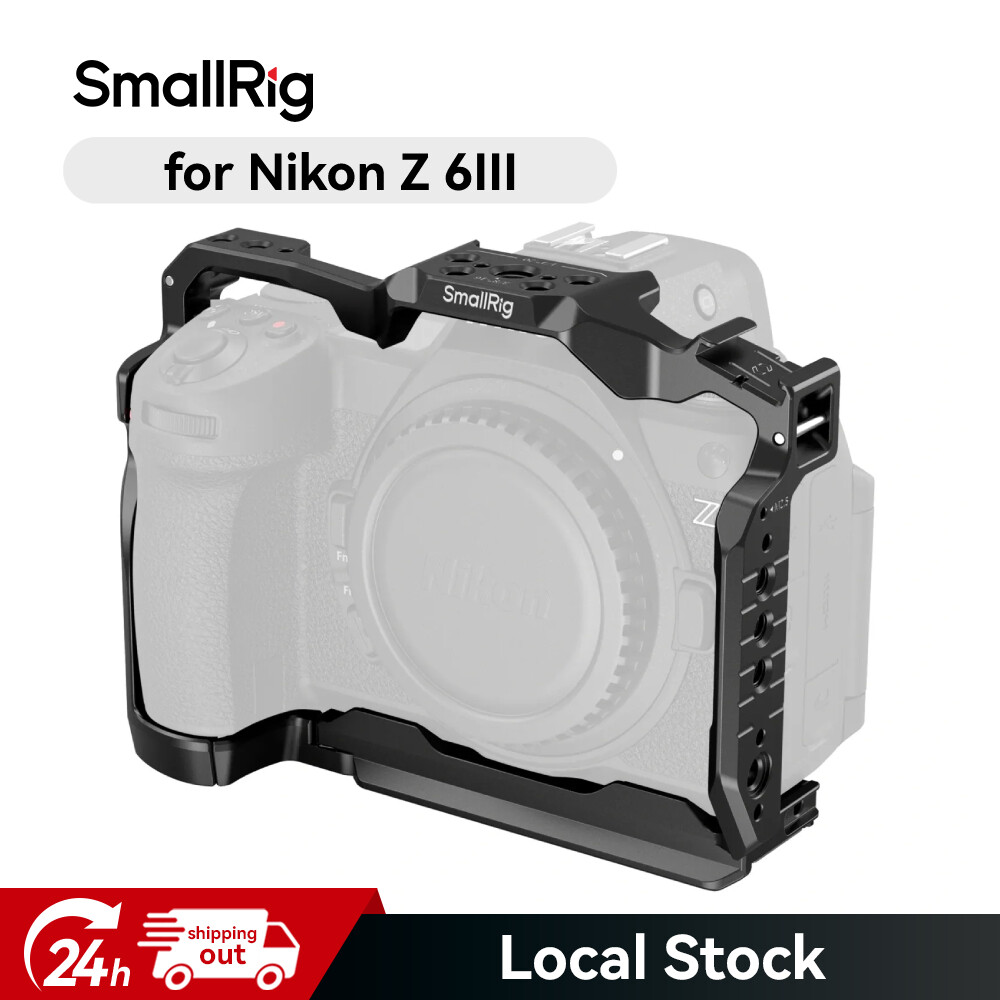 SmallRig Z6 III Camera Cage for Nikon Z6 III,Quick Release Plate for Arca-Swiss