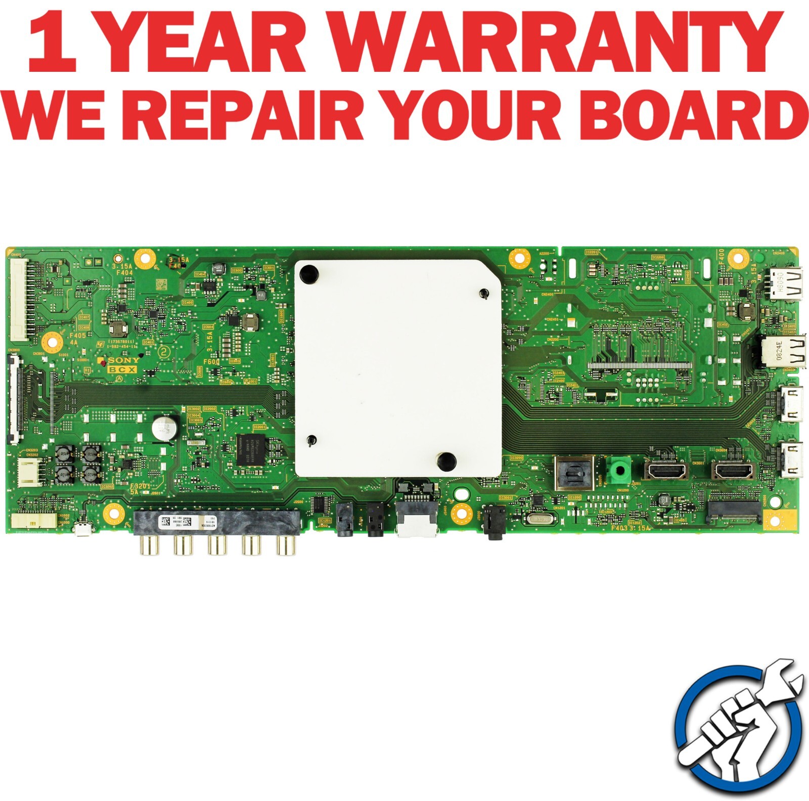 Repair Service Sony KD-65X750F Main Board A2199530A 173678011 1-982-454-11 A2199