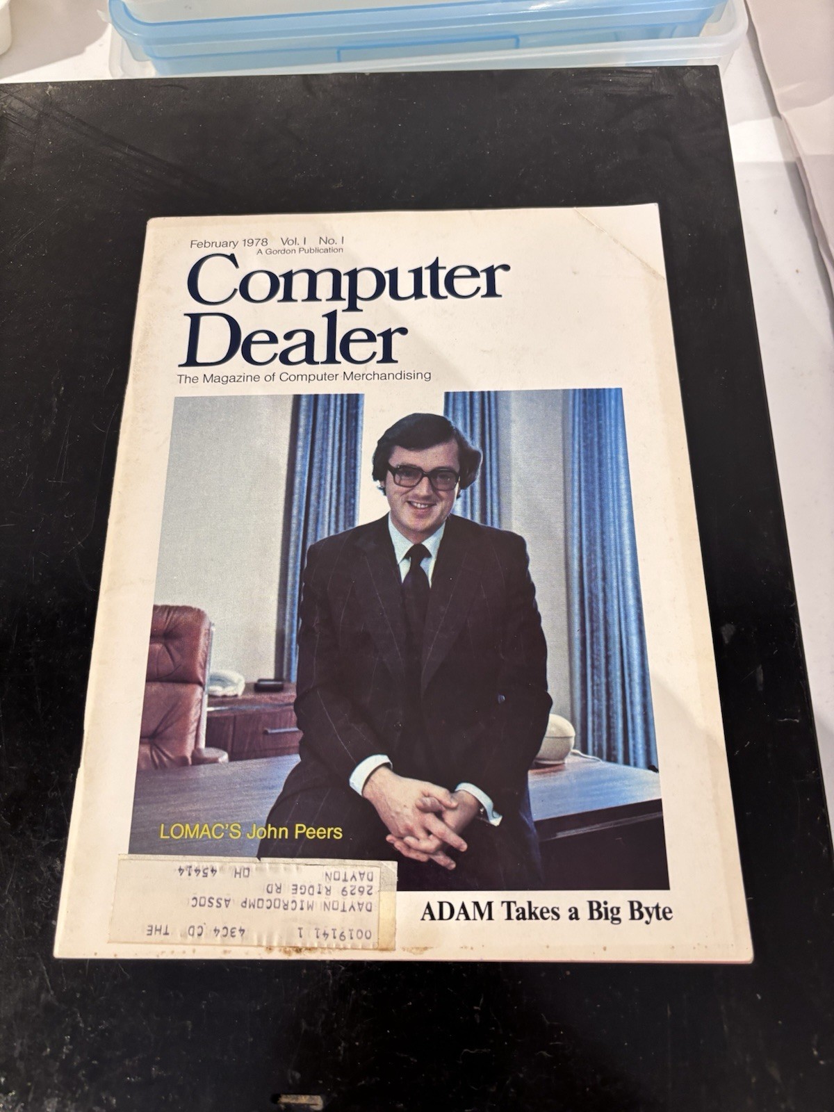 First Issue Computer Dealer - The Magazine of Computer Merchandising Vol 1 No 1