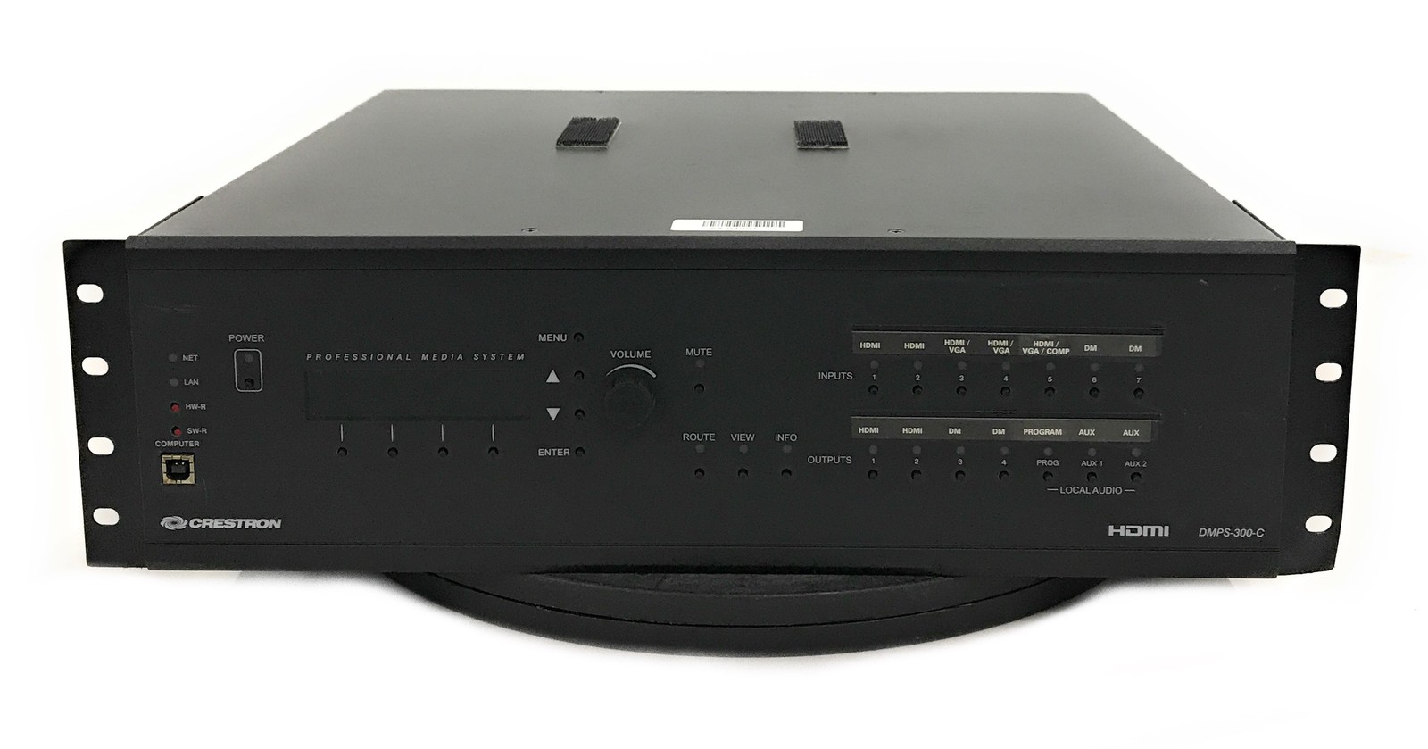 Crestron DMPS-300-C Digital Media Presentation System HDMI/DM Switcher & Amp