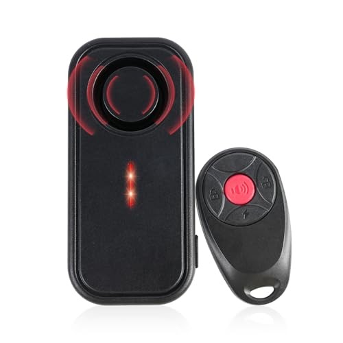 113dB Car Alarm System Anti-Theft Bike Alarm IP66 Waterproof Vibration Sensor