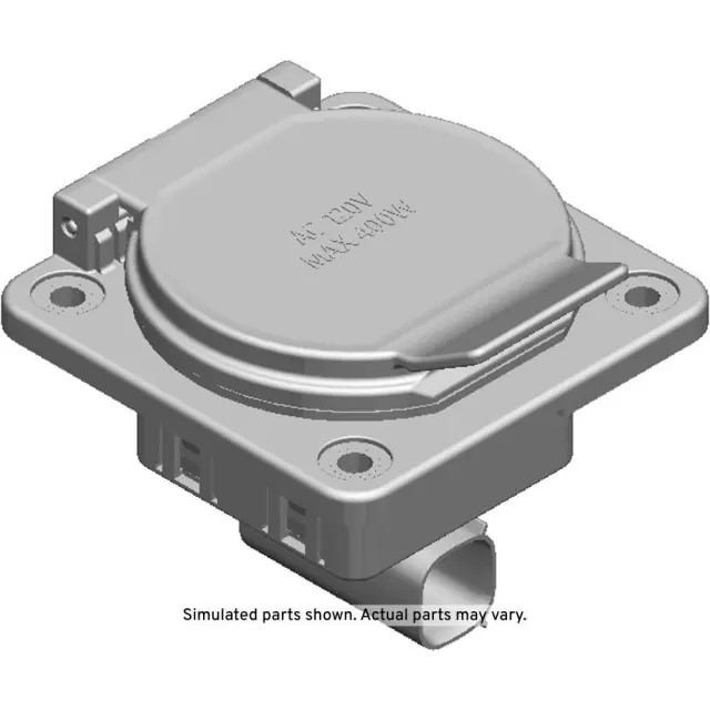 Genuine GM Jet Black Pickup Box Accessory Power Receptacle 84766212