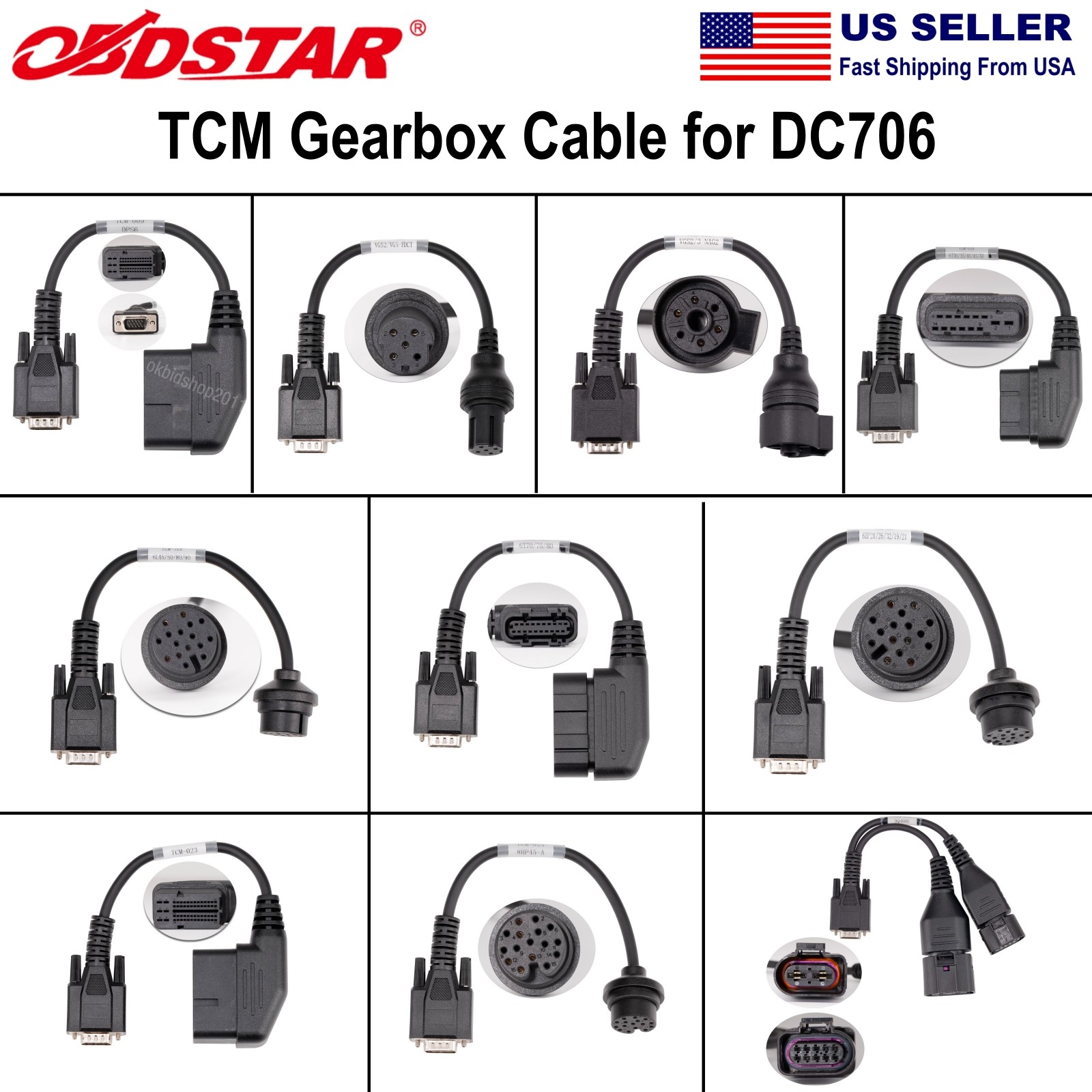 OBDSTAR TCM-009 TCM-010  TCM-012 TCM-018 TCM-019 TCM-020 TCM-021 TCM-023 TCM-024
