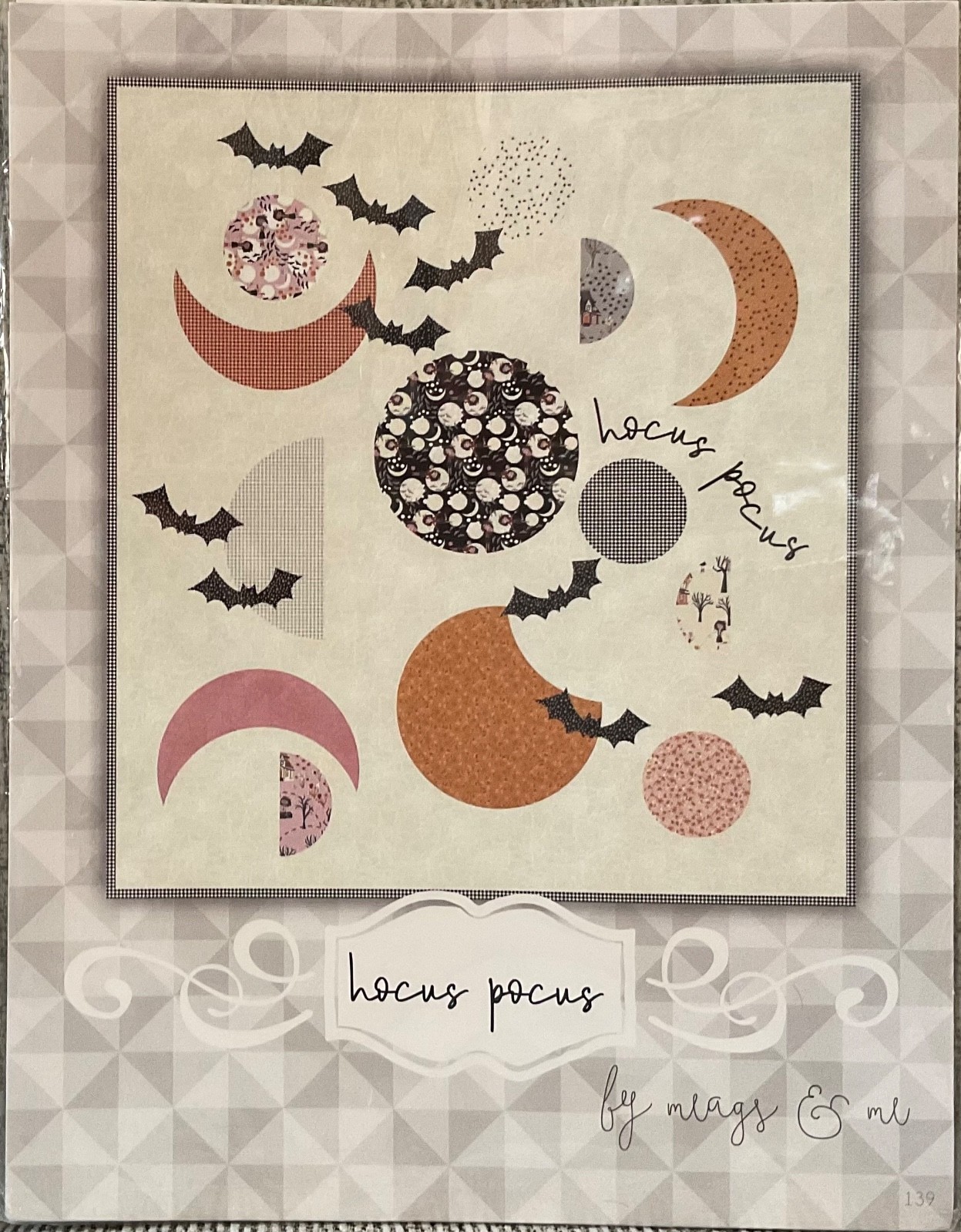 NEW Little Miss HOCUS POCUS Quilt Pattern Packet Sewing Quilting 38” X 42”