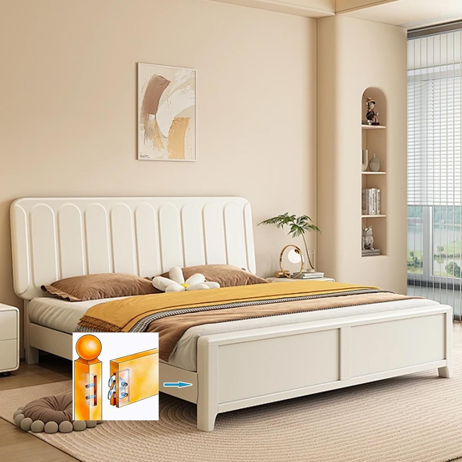 Bed Rail Brackets Bed Frame Hardware Brackets Wood Bed Rail Hook Plates Bed