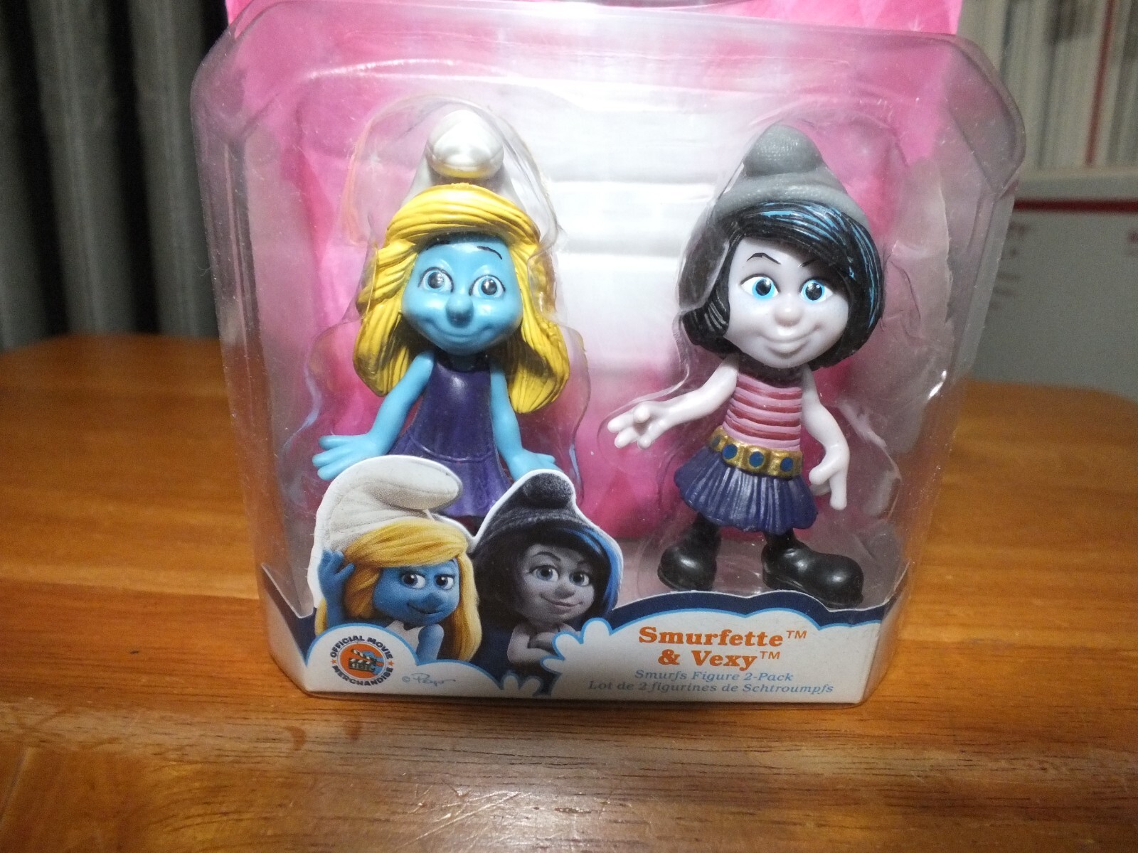 THE SMURFS SMURFETTE CHIC 2 PACK 2.5" SMURFETTE & VEXY NIP 2013