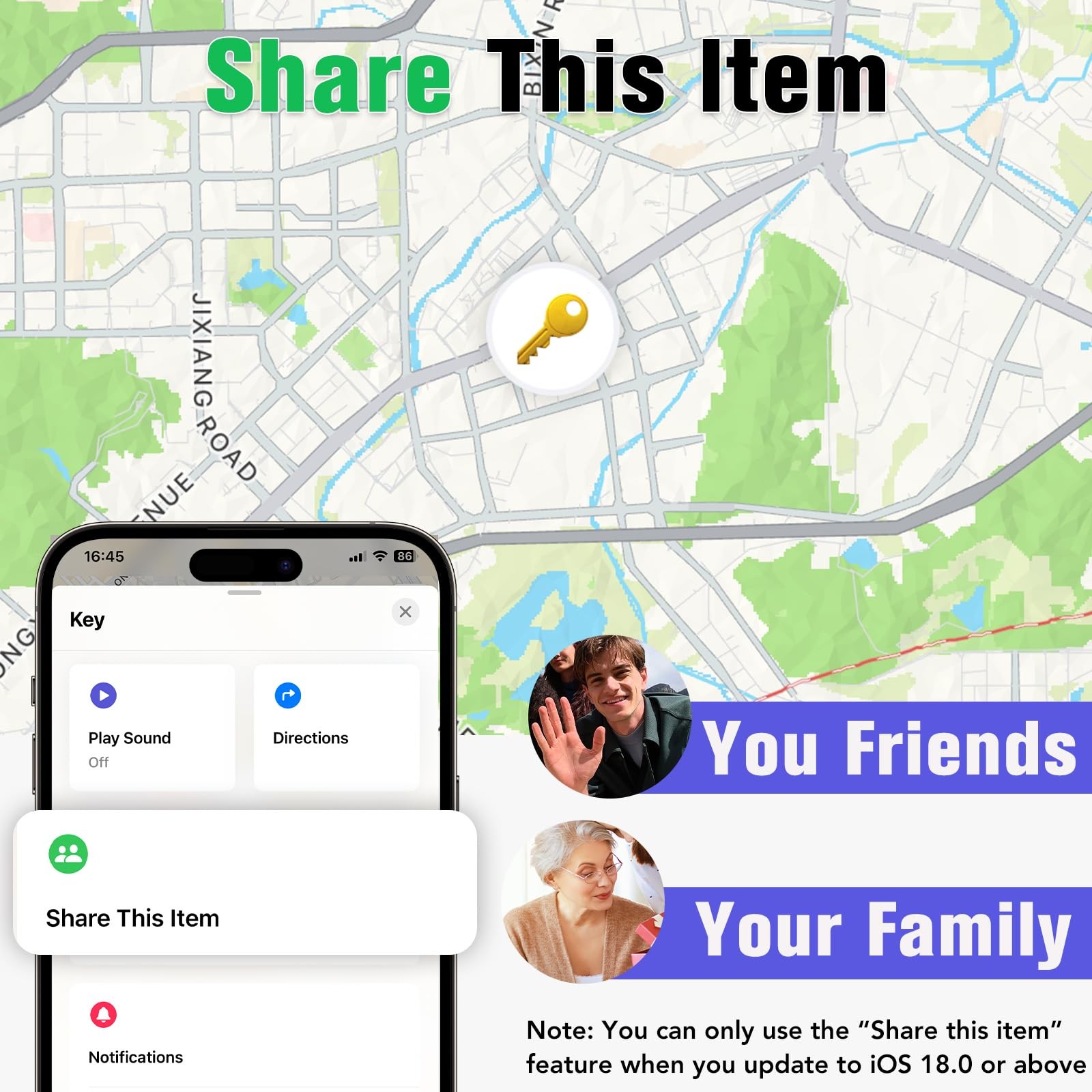 Air Tracker Tags-4 Pack: Smart Bluetooth Tracker, Item 4 coal blackening