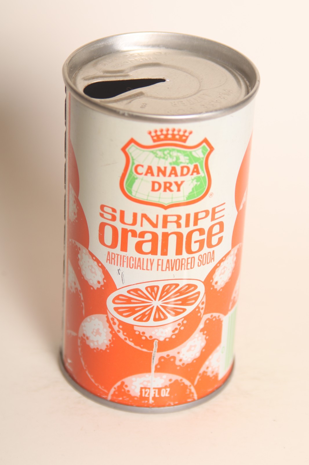 Canada Dry Sunripe Orange soda can
