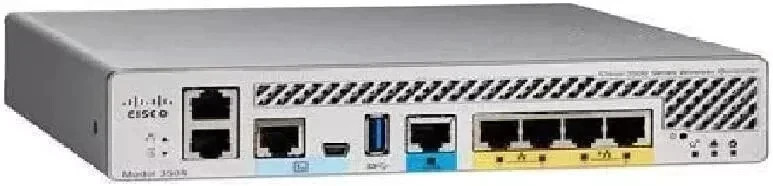 Cisco 3504 Wireless Controller, Model: AIR-CT3504-K9