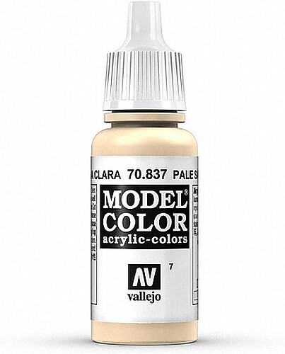 Vallejo Model Color SAND LIGHT 17ml Bottle - Hobby and Model Acrylic Paint