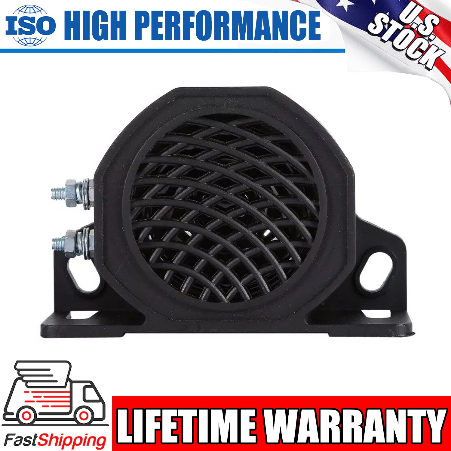Back UP Warning Alarm Reverse Siren Buzzer Horn Beeper Universal Car Truck 110dB