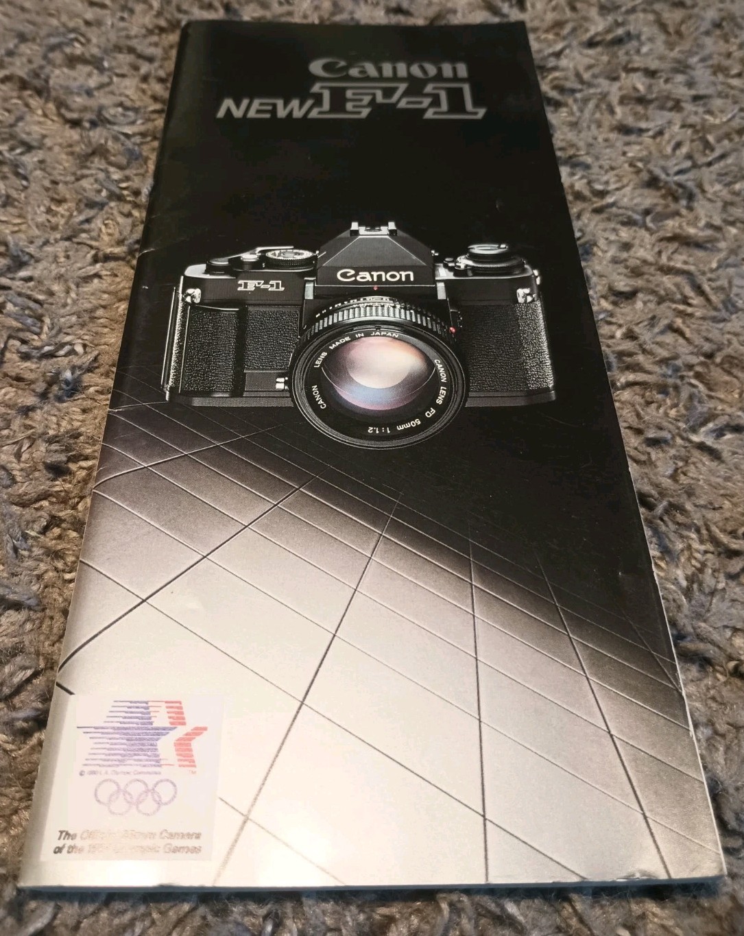 Canon NEW F1 instruction manual in English,  US SELLER