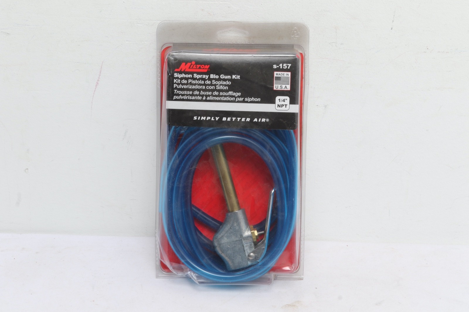 Milton S157 Siphon Spray Blo Gun Kit Brand New