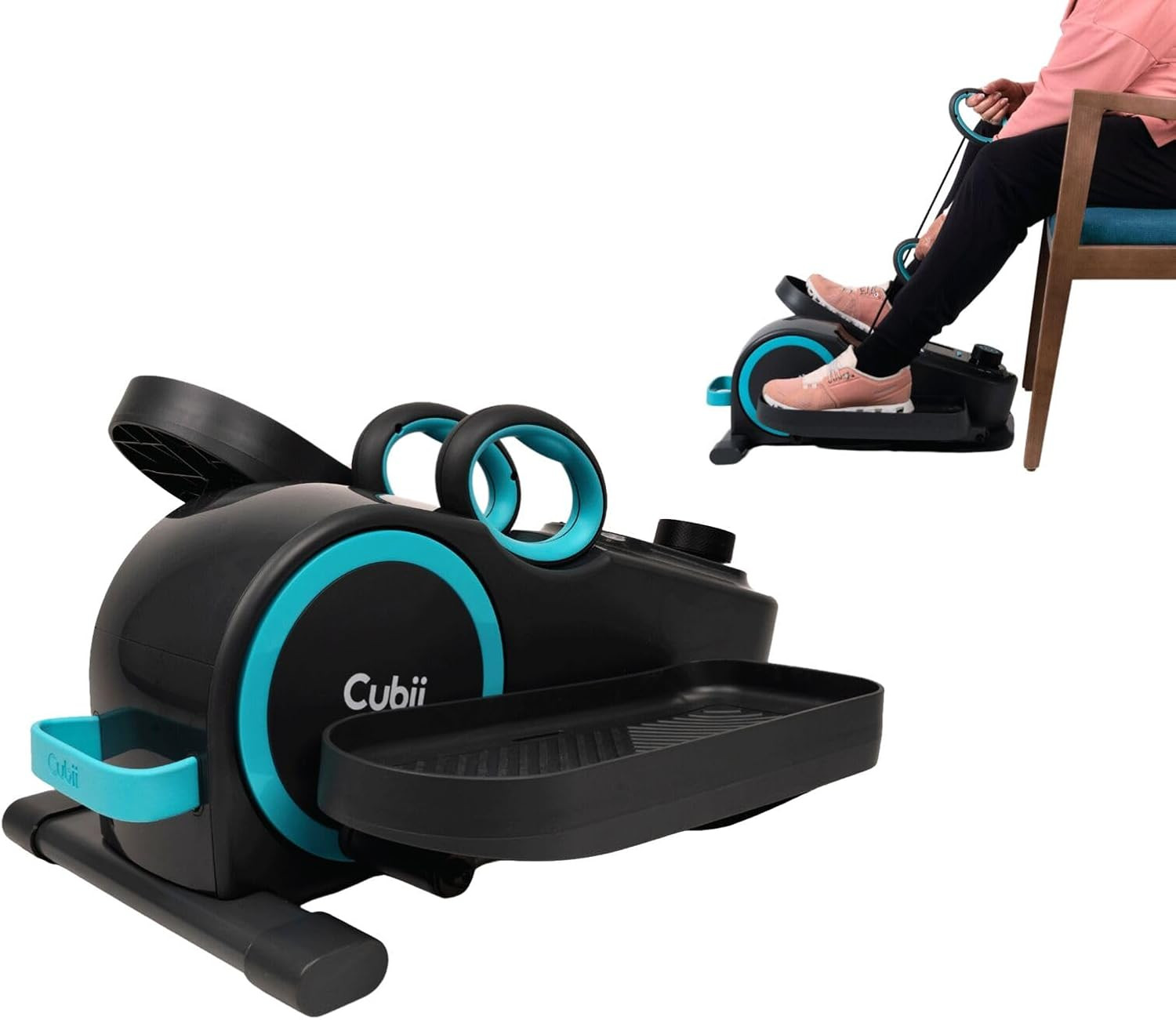 Cubii Total Body under Desk Elliptical Bike with Built-In Upper Body Resistance