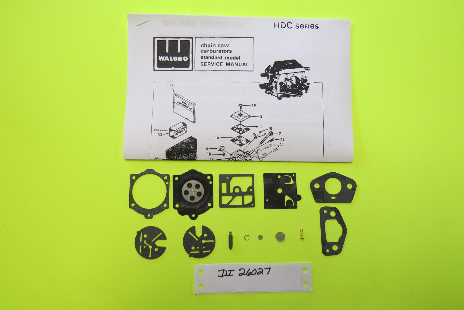 Fits Stihl Chainsaw 015 015AVE Carburetor Walbro HDC17 Carb Kit