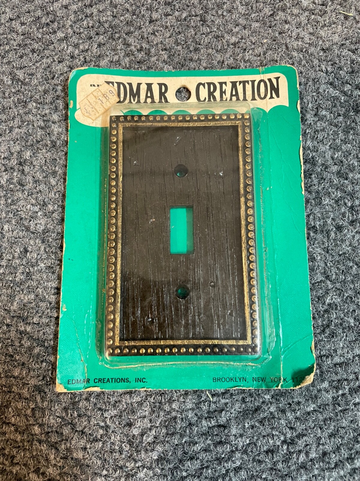Vintage Edmar Creation Light Switch Cover Plates