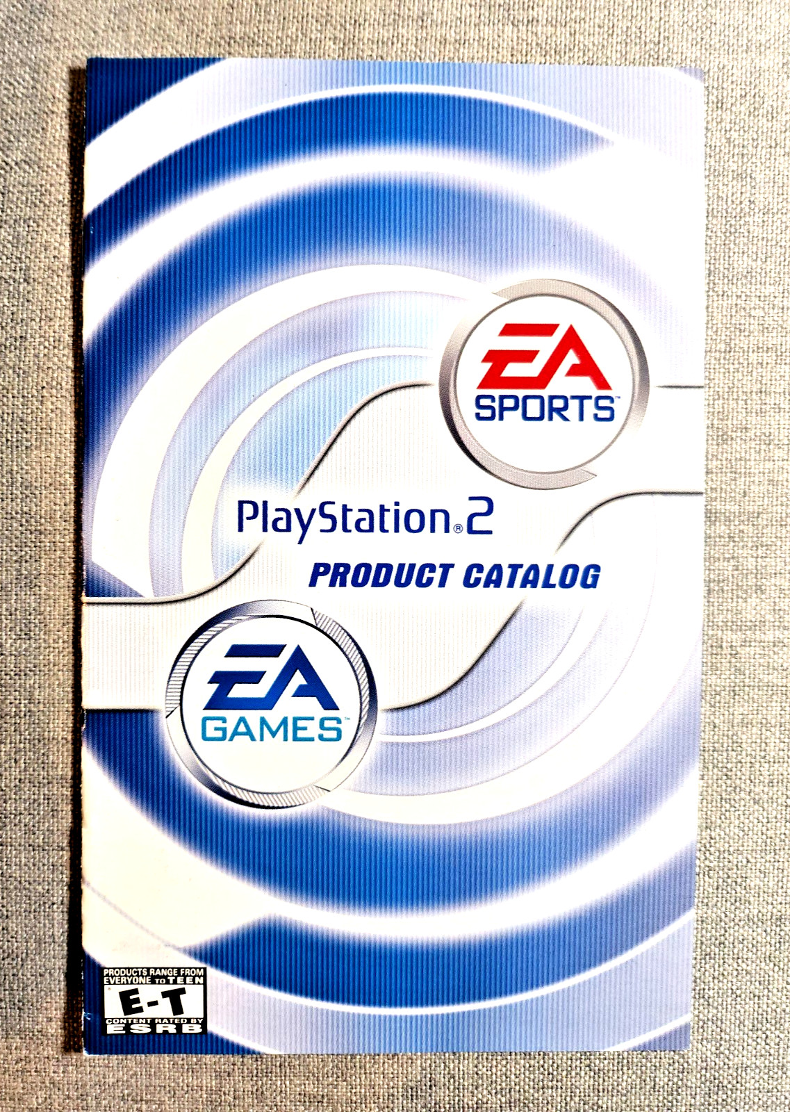 EA Sports PlayStation 2 Product Catalog Only - PlayStation 2